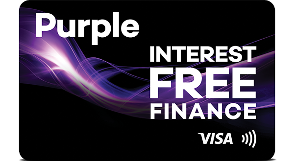 Purple Visa Card